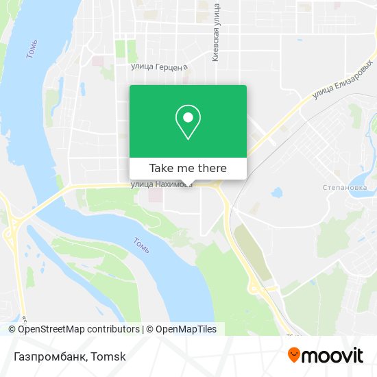 Газпромбанк map