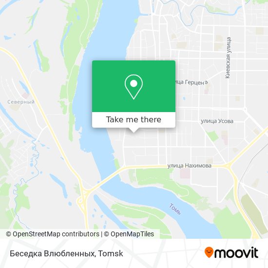 Беседка Влюбленных map