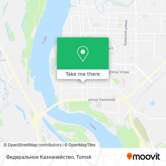 Федеральное Казначейство map