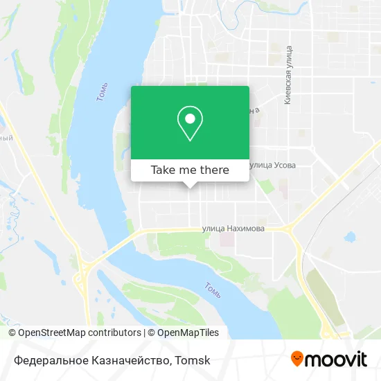 Федеральное Казначейство map