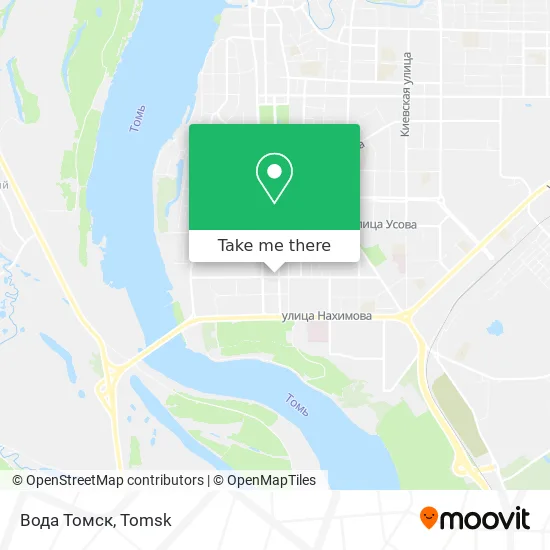 Вода Томск map