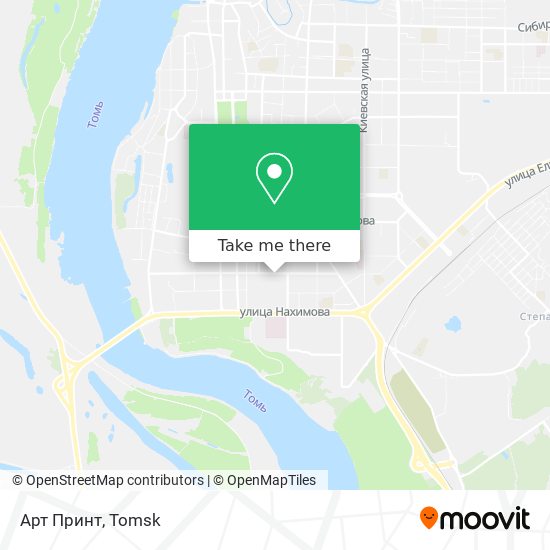 Арт Принт map