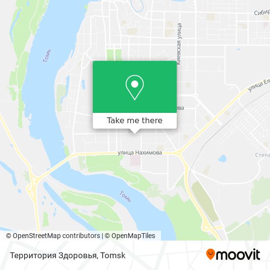 Территория Здоровья map