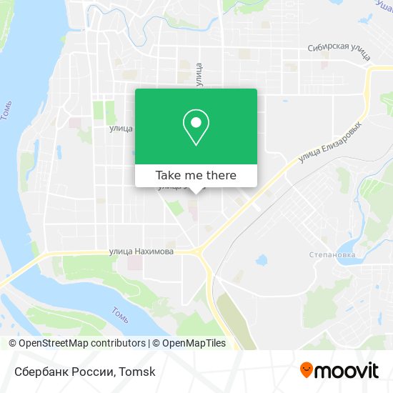 Сбербанк России map