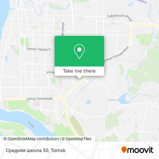 Средняя школа 50 map