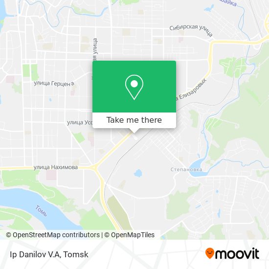 Ip Danilov V.A map