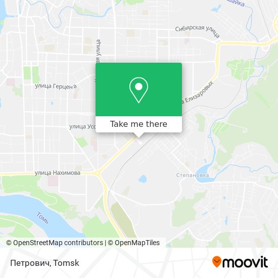 Петрович map