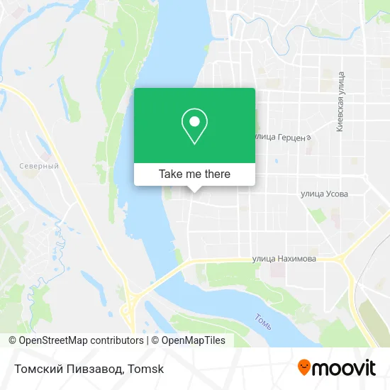 Томский Пивзавод map
