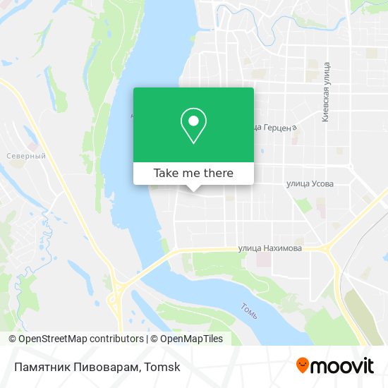 Памятник Пивоварам map