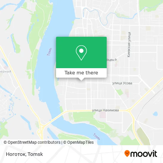 Ноготок map