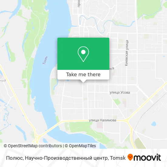 Полюс, Научно-Производственный центр map