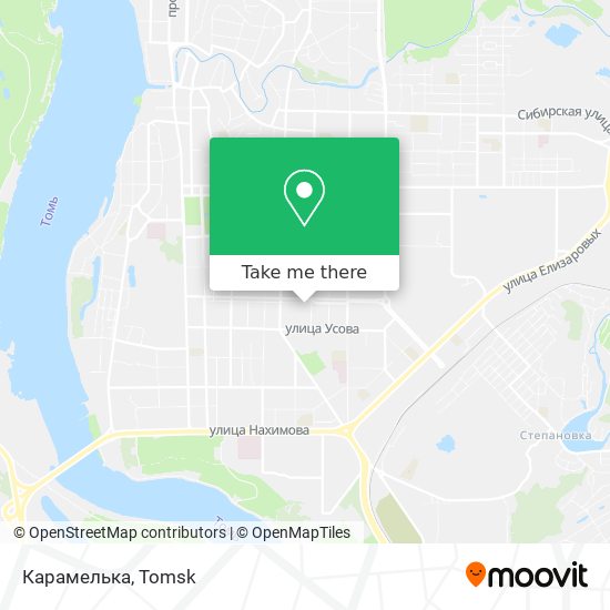 Карамелька map