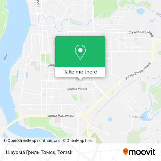 Шаурма Гриль Томск map