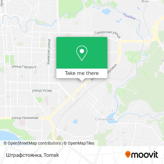 Штрафстоянка map