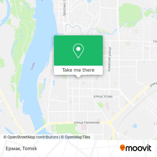 Ермак map