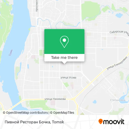 Пивной Ресторан Бочка map