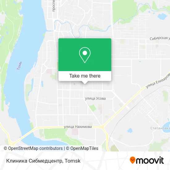 Клиника Сибмедцентр map