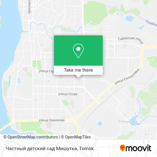 Частный детский сад Мишутка map