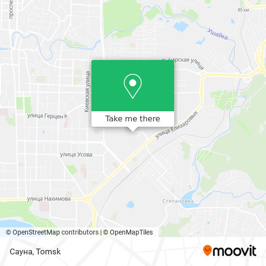 Сауна map