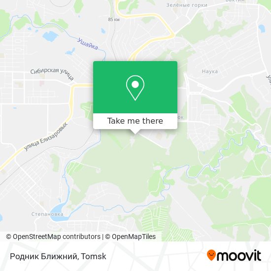 Родник Ближний map