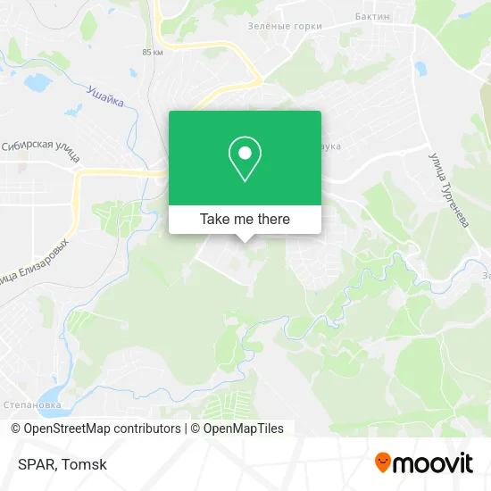 SPAR map