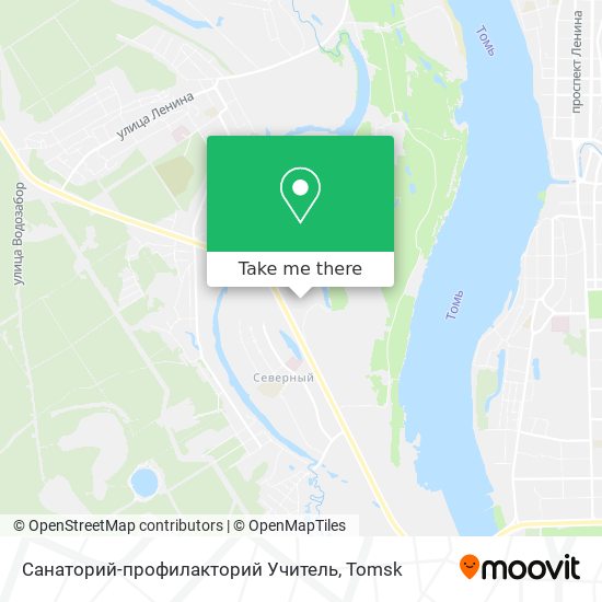 Санаторий-профилакторий Учитель map