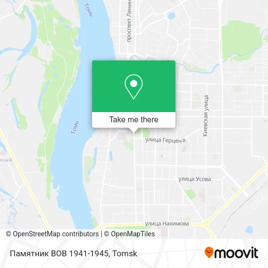 Памятник ВОВ 1941-1945 map
