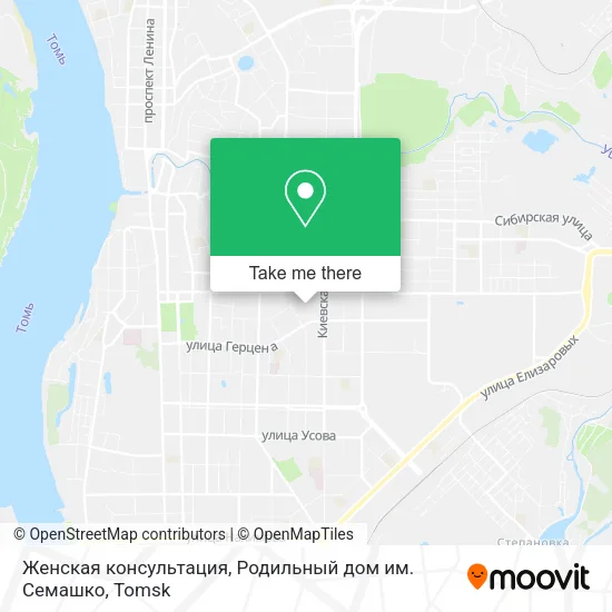 Женская консультация, Родильный дом им. Семашко map