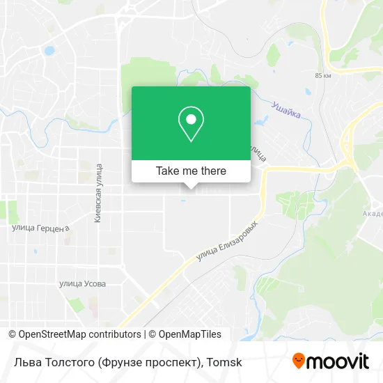 Льва Толстого (Фрунзе проспект) map