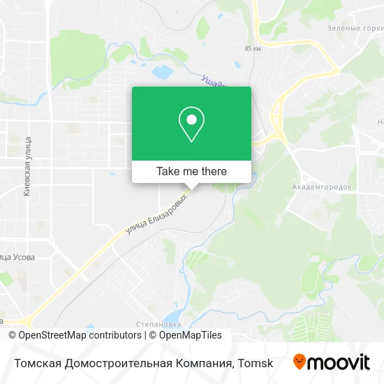 Томская Домостроительная Компания map