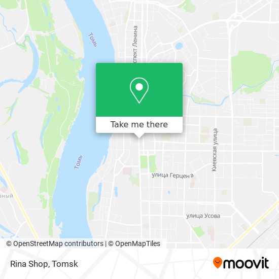 Rina Shop map
