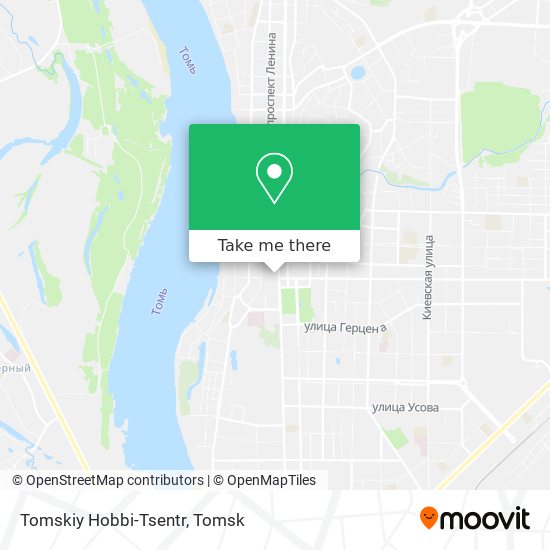 Tomskiy Hobbi-Tsentr map