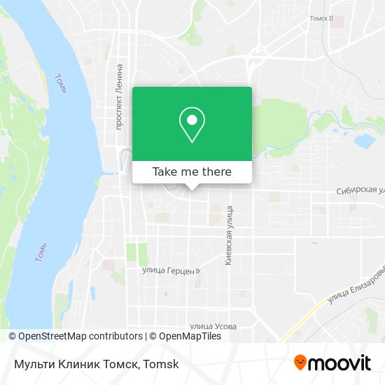 Мульти Клиник Томск map