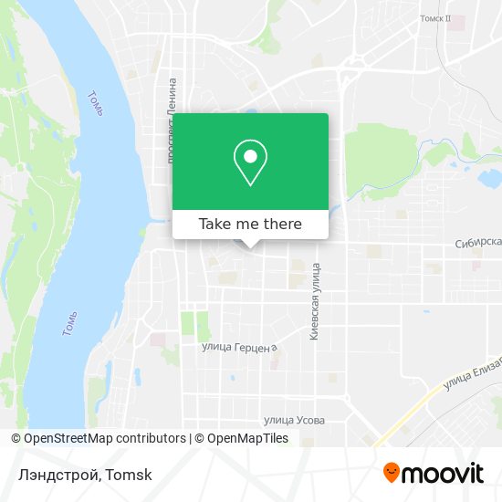Лэндстрой map