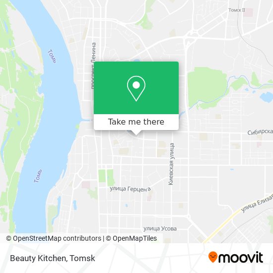 Beauty Kitchen map