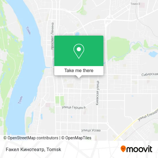 Fакел Кинотеатр map