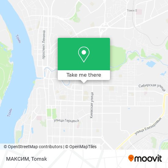 МАКСИМ map