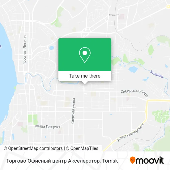 Торгово-Офисный центр Акселератор map