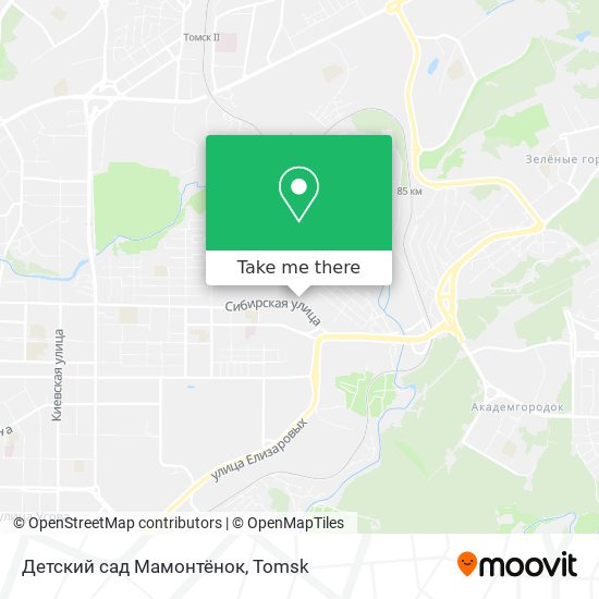 Детский сад Мамонтёнок map