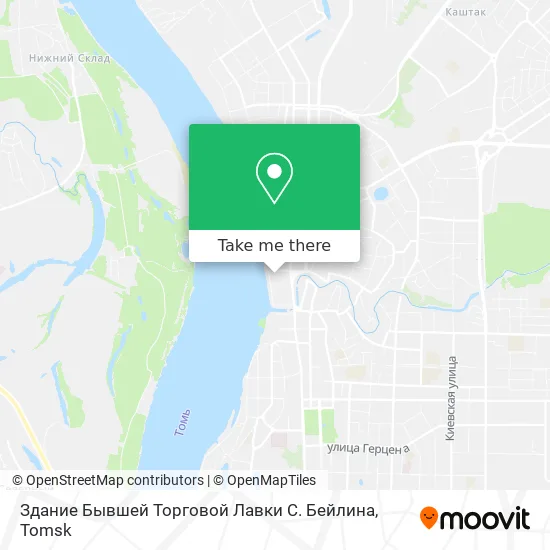 Здание Бывшей Торговой Лавки С. Бейлина map