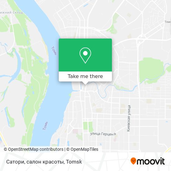 Сатори, салон красоты map