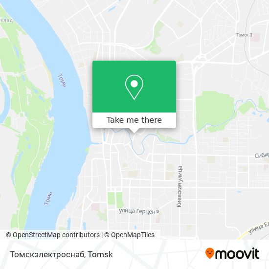 Томскэлектроснаб map