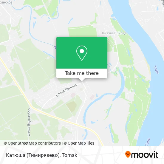 Катюша (Тимирязево) map