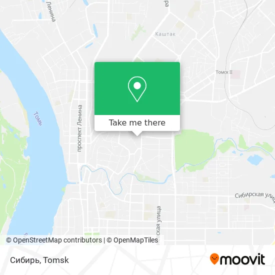 Сибирь map
