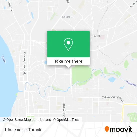 Шале кафе map