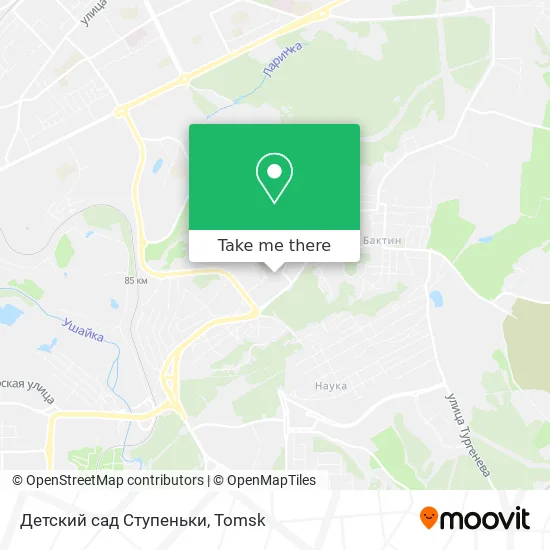 Детский сад Ступеньки map