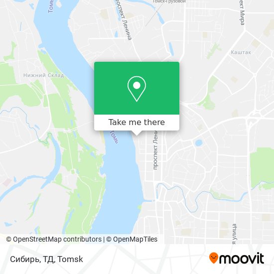 Сибирь, ТД map