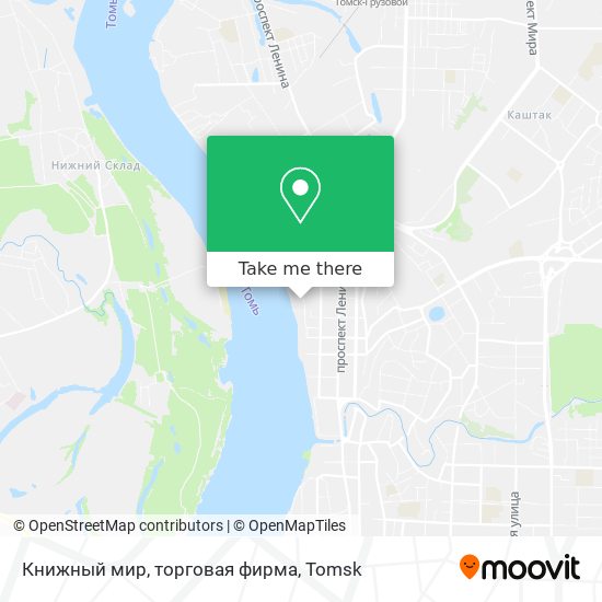 Книжный мир, торговая фирма map