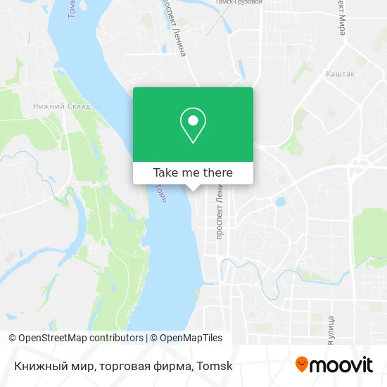 Книжный мир, торговая фирма map