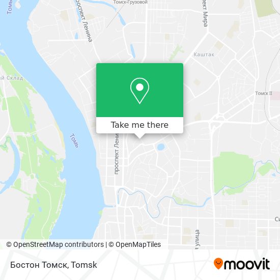 Бостон Томск map